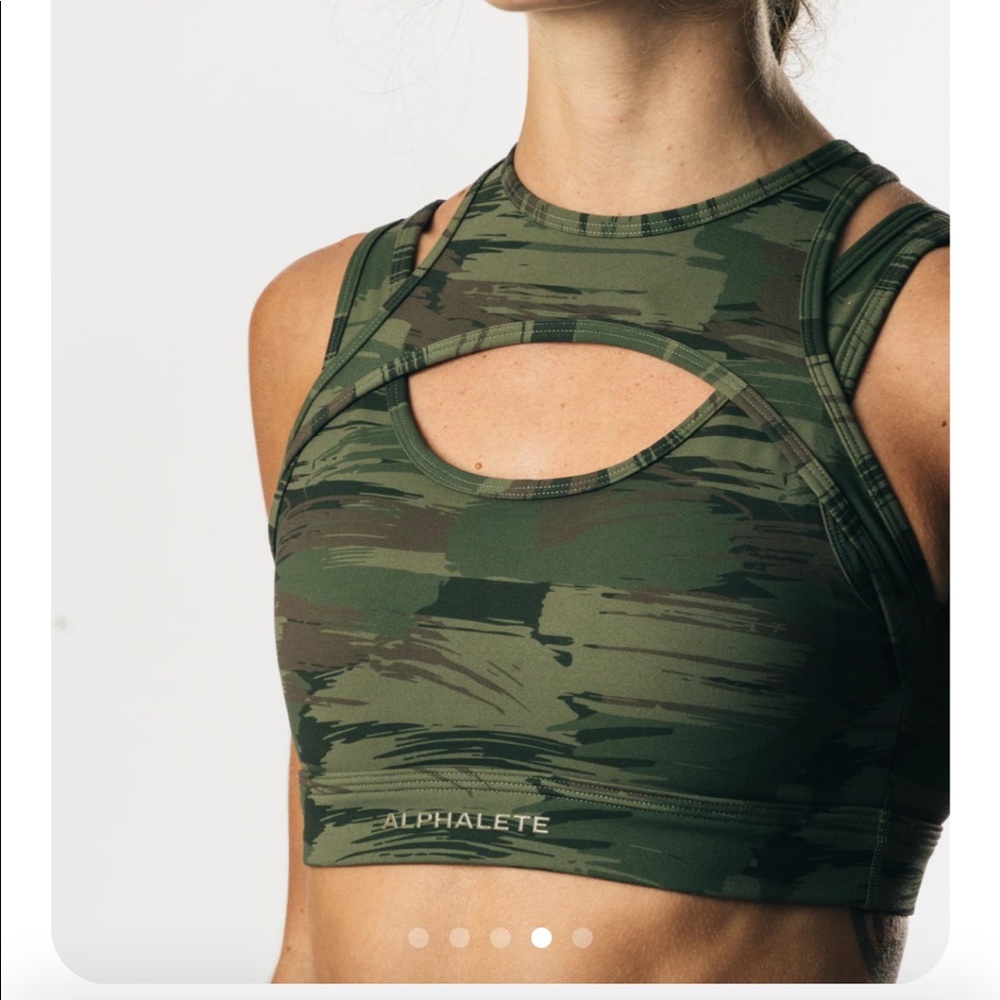Alphalete Camo Sports Bra